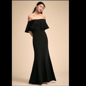 Bhldn Off-the-Shoulder Dara Gown EUC